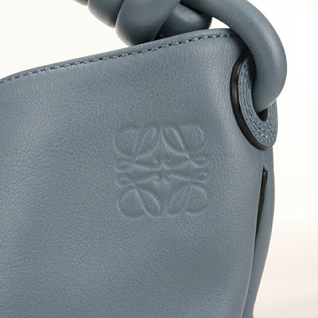 中古 ロエベ ショルダーバッグ レディース ブランド LOEWE フラメンコ ワンショルダーバッグ ブルー USDLO115729011