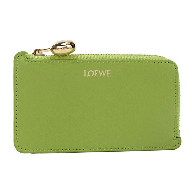 中古 ロエベ 小銭入れ レディース ブランド LOEWE ペブル コインカード