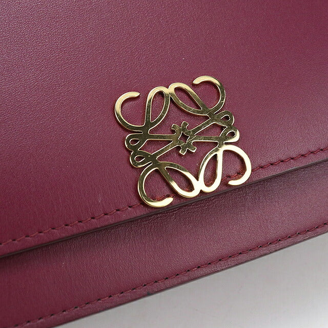 中古 ロエベ ショルダーバッグ レディース ブランド LOEWE ゴヤ スモール A896N09X01 パープル USDLO117412011