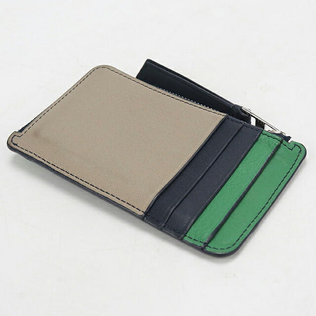 中古 ロエベ コインケース コンパクト メンズ ブランド LOEWE パズル コインカードホルダー フラグメントケース C510Z40X18 ベージュ USDLO119441011