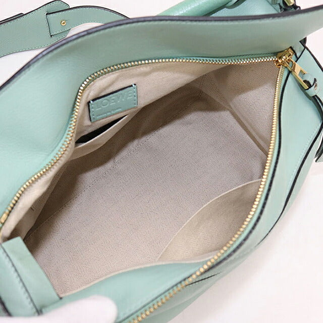 二手 LOEWE 手提包 女士品牌 LOEWE puzzle 中号 2WAY 绿色 USDLO120106011
