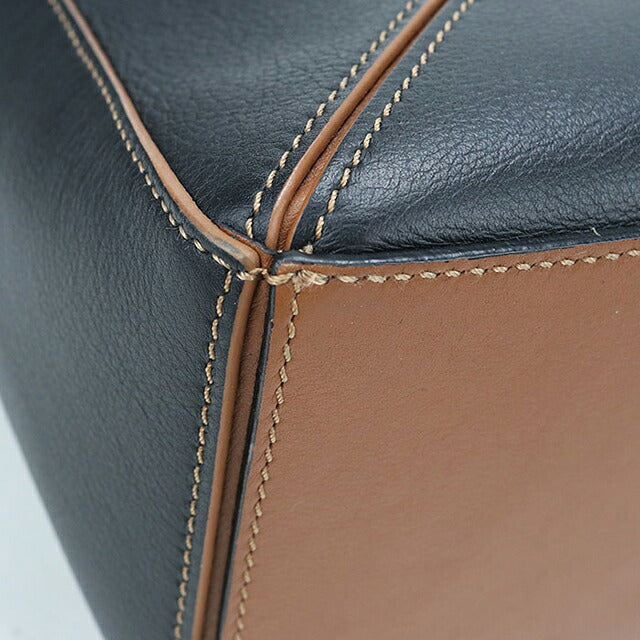 二手LOEWE手提包女士品牌LOEWE拼图小2WAY A510P60X18黑色USDLO120718011