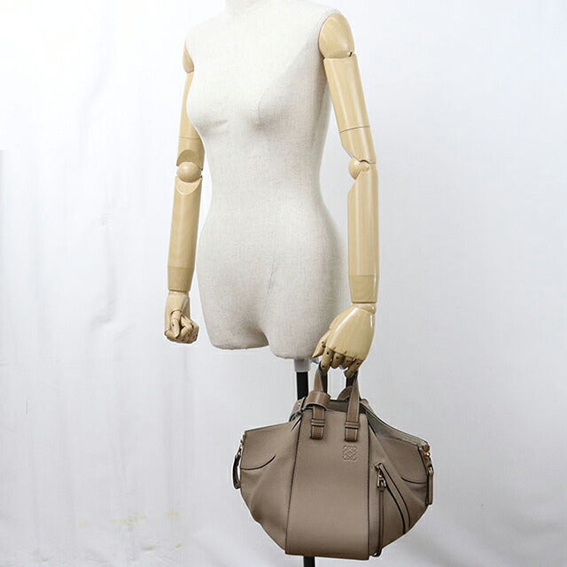 二手LOEWE手提包女装品牌LOEWE吊床小号38712KBN60米色USDLO121537011
