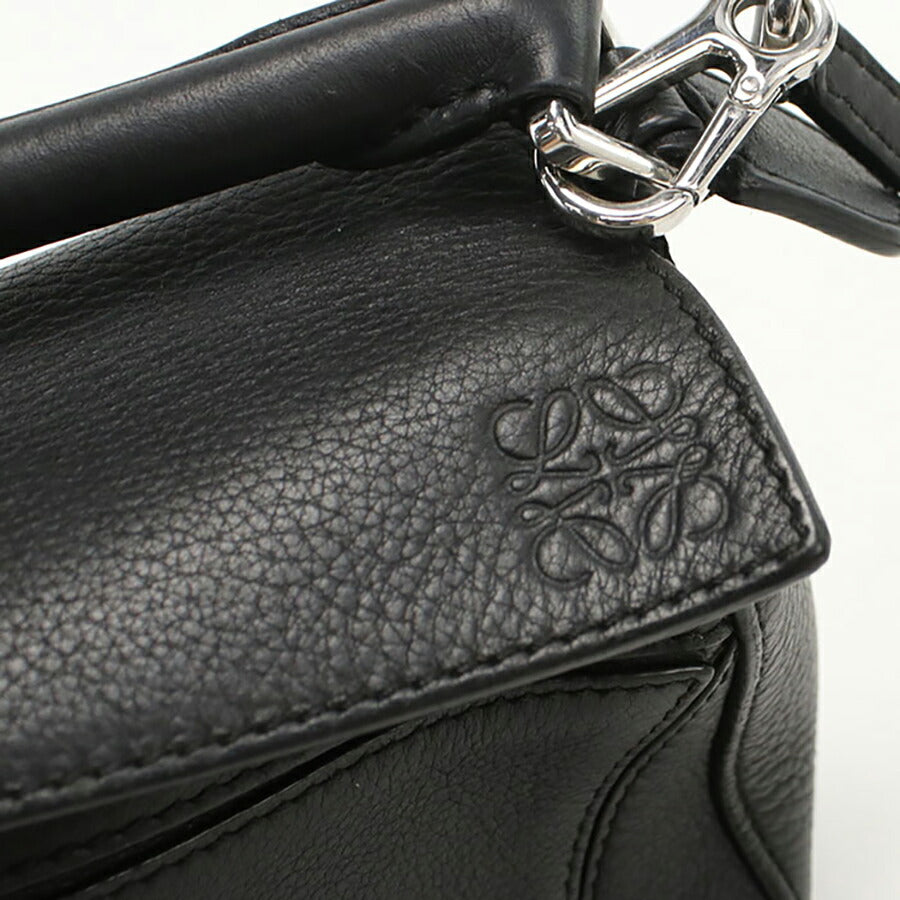 中古 ロエベ 斜め掛け ショルダーバッグ レディース ブランド LOEWE パズルバッグ ミニ ブラック バッグ USDLO93790011