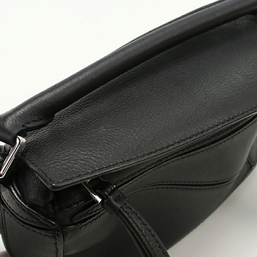 中古 ロエベ 斜め掛け ショルダーバッグ レディース ブランド LOEWE パズルバッグ ミニ ブラック バッグ USDLO93790011