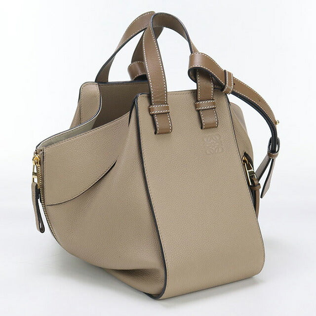 中古 ロエベ ハンドバッグ レディース ブランド LOEWE ハンモックバッグ スモール ベージュ バッグ USDLO94218011