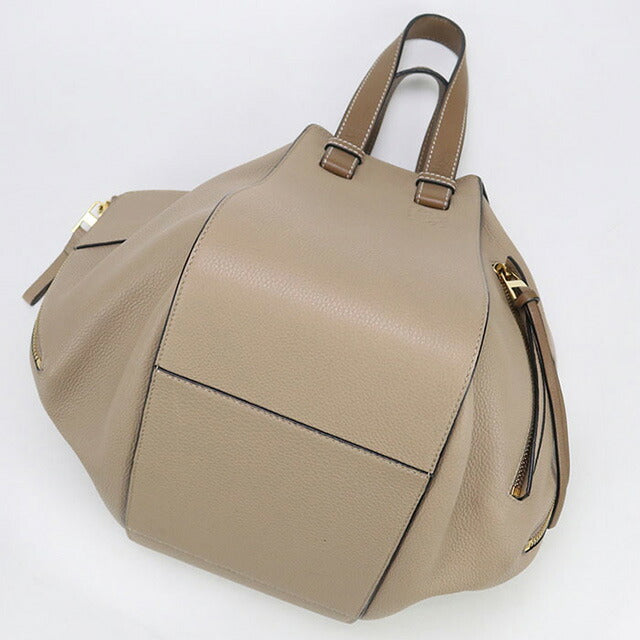 中古 ロエベ ハンドバッグ レディース ブランド LOEWE ハンモックバッグ スモール ベージュ バッグ USDLO94218011