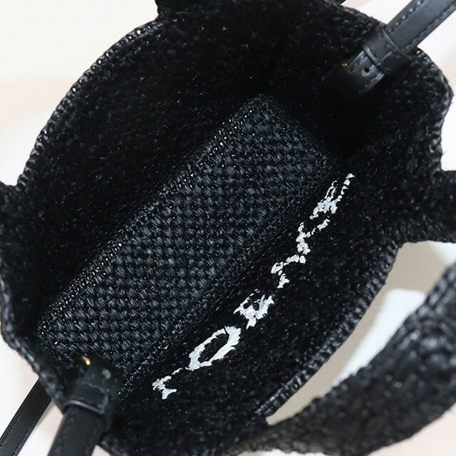 中古 ロエベ ハンドバッグ レディース ブランド LOEWE ロエベ フォント トート ミニ ALF1V46X01 ブラック バッグ USDLO95595011