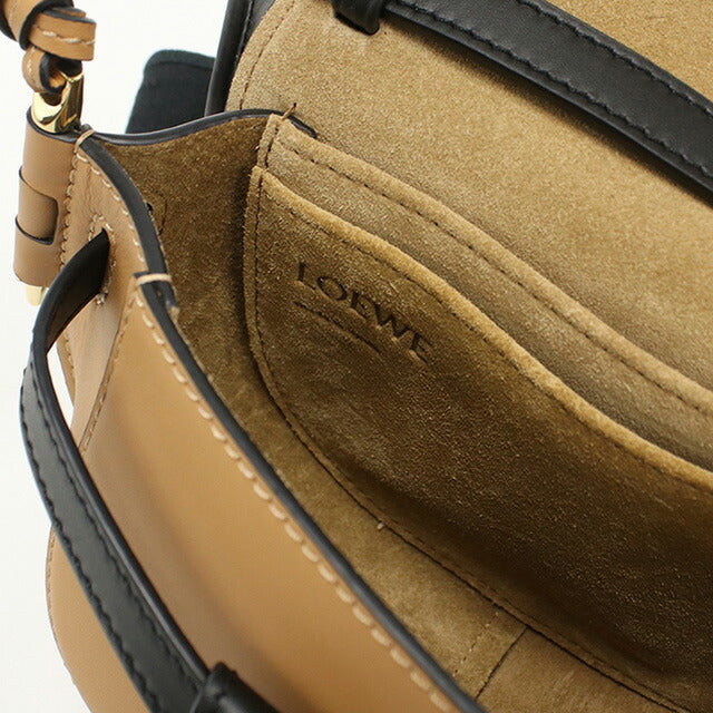 二手Loewe crossbody shough Bag for妇女品牌Loewe Gate Dual Bag Mini Brown Bag USDLO95899011