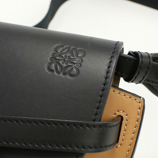 二手Loewe crossbody shough Bag for妇女品牌Loewe Gate Dual Bag Mini Brown Bag USDLO95899011