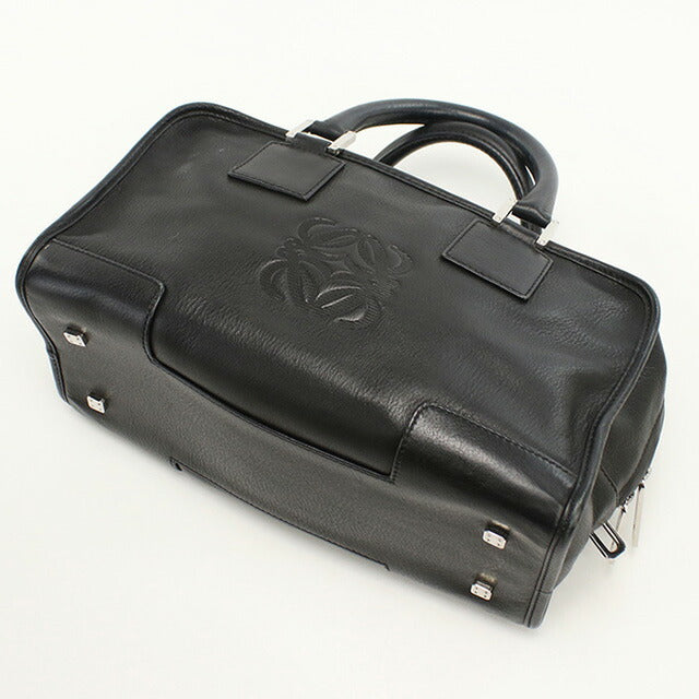 Used Loewe Handbag for Women Brand LOEWE Amazona 28 Leather Black Bag USDLO96876011