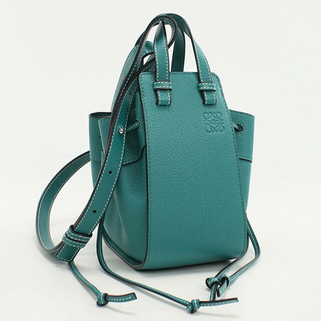 中古 ロエベ ハンドバッグ レディース ブランド LOEWE ハンモックバッグ ミニ グリーン バッグ USDLO96884011