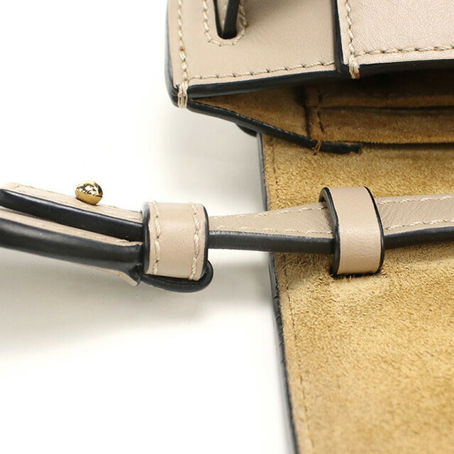 中古 ロエベ 斜め掛け ショルダーバッグ レディース ブランド LOEWE ゲートデュアル バッグ ミニ A650N46X13 ベージュ バッグ USDLO96997011