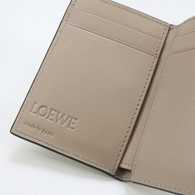 中古 ロエベ 三折財布 レディース ブランド LOEWE アナグラム トライフォールド ウォレット C821TR2X16 グレー 財布 USDLO97649011