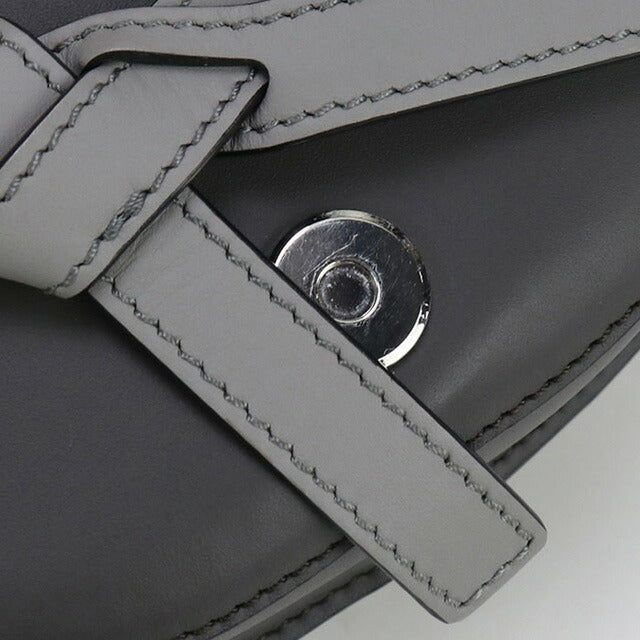 中古 ロエベ 斜め掛け ショルダーバッグ レディース ブランド LOEWE ゲートデュアル ミニ グレー バッグ USDLO97788011