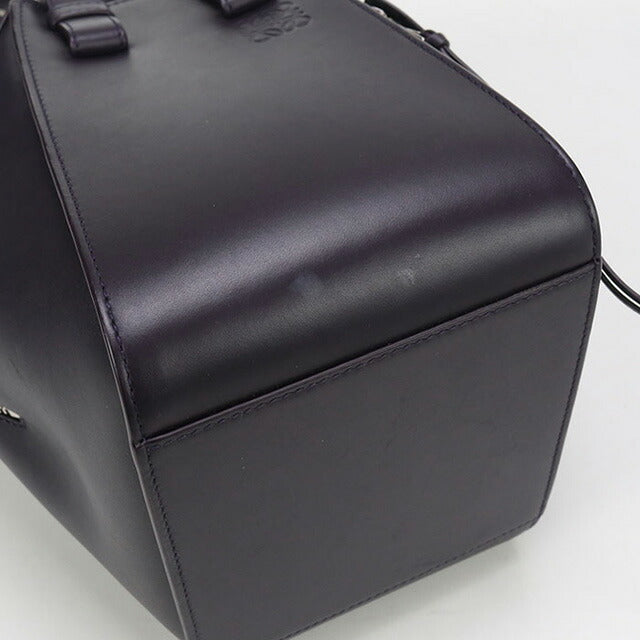 中古 ロエベ ハンドバッグ レディース ブランド LOEWE ハンモックバッグ コンパクト A538H13X14 パープル バッグ USDLO98306011