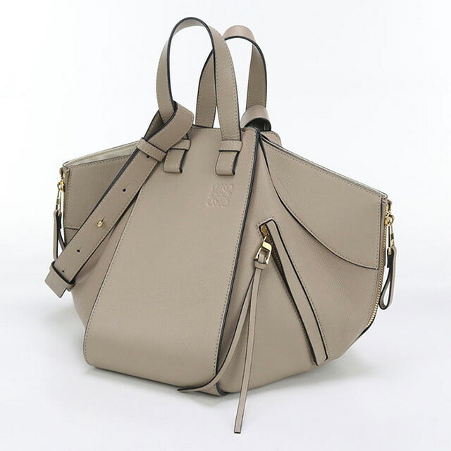 中古 ロエベ ハンドバッグ レディース ブランド LOEWE ハンモックバッグ グレー バッグ USDLO98589011