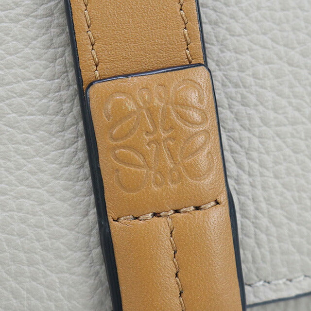 中古 ロエベ 三折財布 レディース ブランド LOEWE トライフォールド ウォレット ベージュ 財布 USDLO98676011
