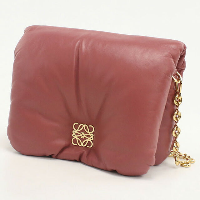 中古 ロエベ ショルダーバッグ レディース ブランド LOEWE チェーン ピンク バッグ USDLO98744011