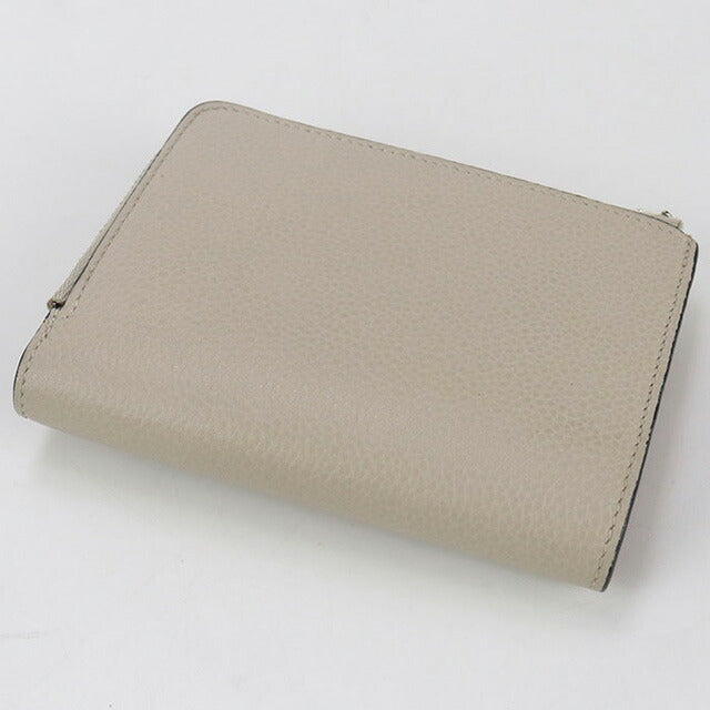 中古 ロエベ 二折財布 レディース ブランド LOEWE スリムジップ バイフォールドウォレット C660P3002 ベージュ 財布 USDLO99130011