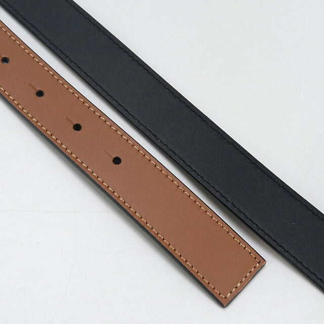 中古 ロエベ ベルト レディース ブランド LOEWE アナグラム リバーシブル レザー E821Z26X03 ブラウン 小物 USDLO99837011