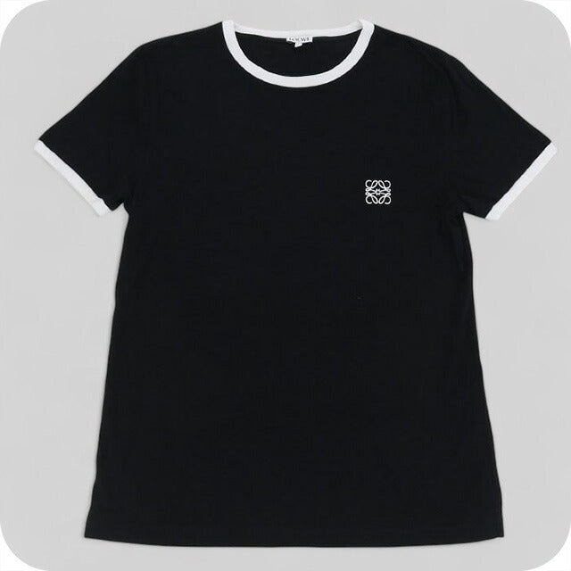 中古 ロエベ 半袖Tシャツ レディース ブランド LOEWE S359Y22X28 ブラック ウェア USDLO99944011