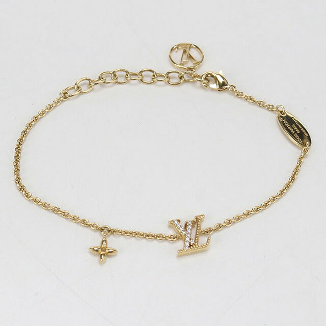 中古 ルイヴィトン ブレスレット レディース ブランド LOUIS VUITTON ブレスレット・LVアイコニック M00587 ゴールド アクセサリー USDLV100117011