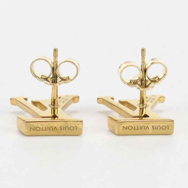 中古 ルイヴィトン ピアス レディース ブランド LOUIS VUITTON ピアス・LVアイコニック M00743 ゴールド アクセサリー USDLV100118011