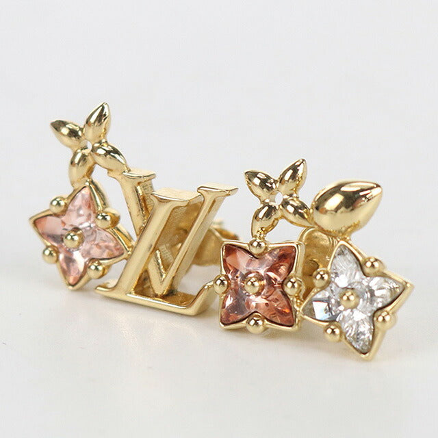 中古 ルイヴィトン ピアス レディース ブランド LOUIS VUITTON ブックル ドレイユ・ピュス ルルグラム M00786 ゴールド アクセサリー USDLV107156011