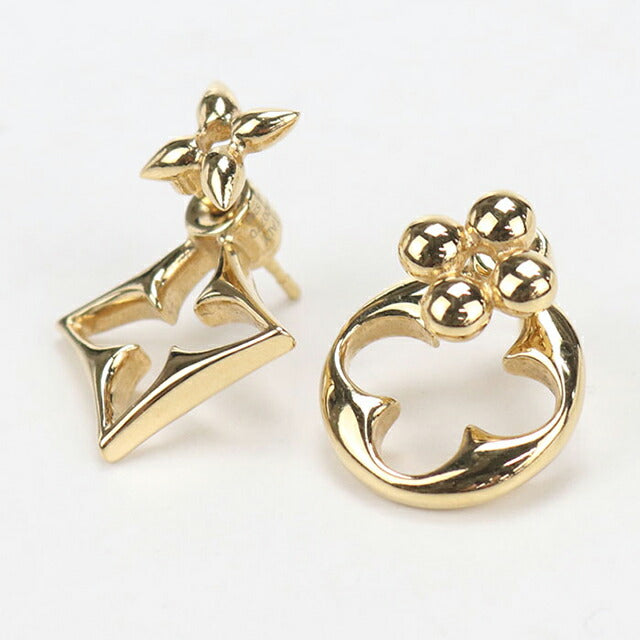 中古 ルイヴィトン ピアス レディース ブランド LOUIS VUITTON ピアス・LVフラワーグラム M00770 ゴールド アクセサリー USDLV108220011