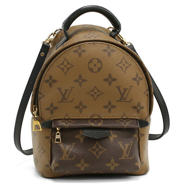 中古 ルイヴィトン リュック レディース ブランド LOUIS VUITTON パームスプリングスミニ M42411 ブラウン バッグ USDLV84935011