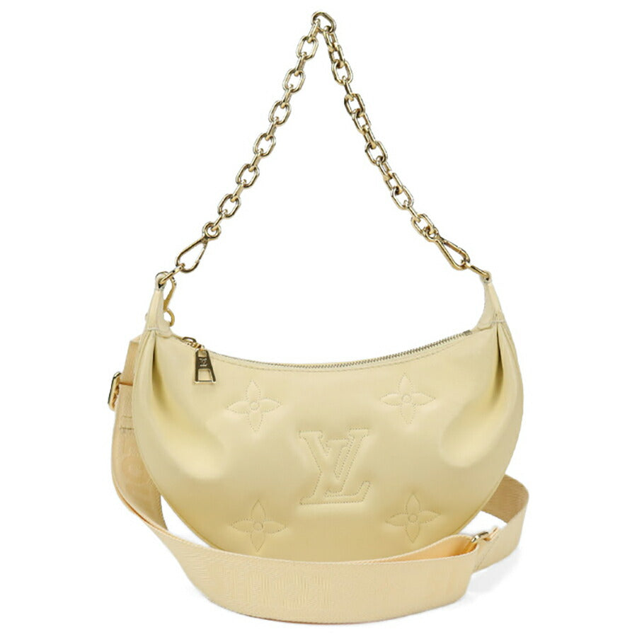 中古 ルイヴィトン ショルダーバッグ レディース ブランド LOUIS VUITTON バブルグラム オーバーザムーン レザー M59823 イエロー バッグ USDLV96357011