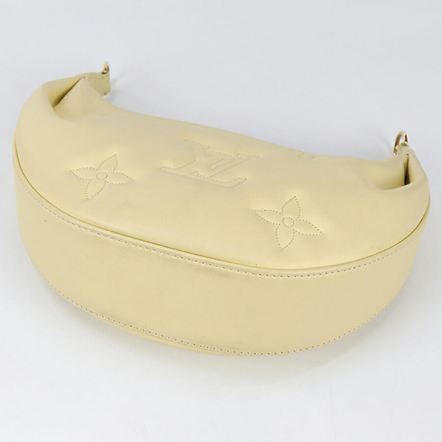 中古 ルイヴィトン ショルダーバッグ レディース ブランド LOUIS VUITTON バブルグラム オーバーザムーン レザー M59823 イエロー バッグ USDLV96357011