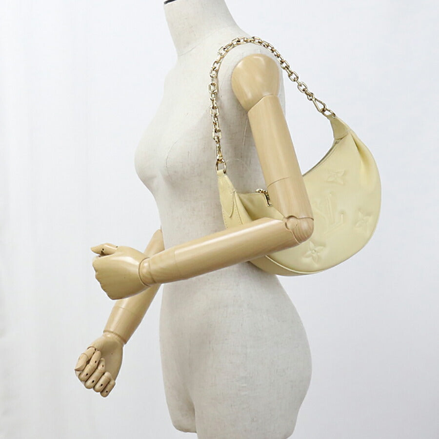 中古 ルイヴィトン ショルダーバッグ レディース ブランド LOUIS VUITTON バブルグラム オーバーザムーン レザー M59823 イエロー バッグ USDLV96357011