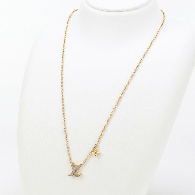 Used Louis Vuitton necklace for women brand LOUIS VUITTON LV iconic M00596 Gold accessories USDLV96647011