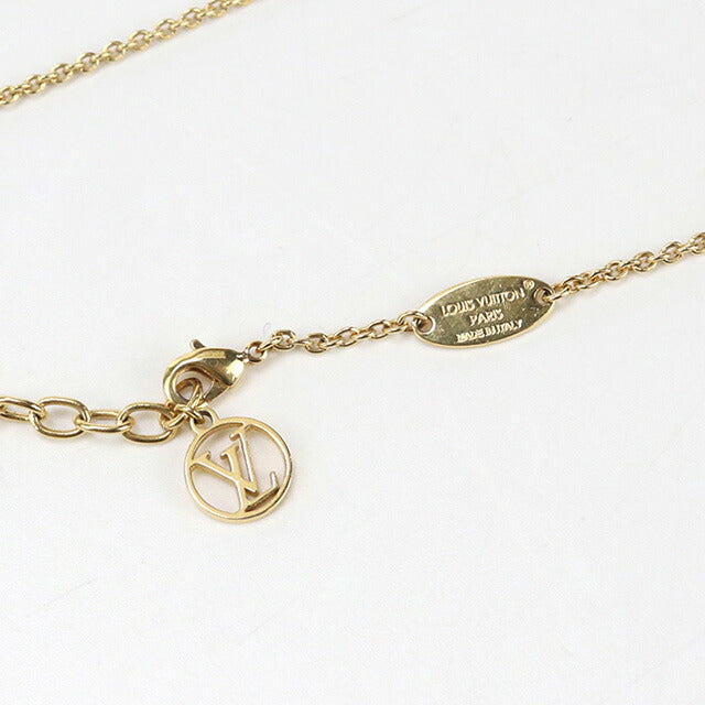 Used Louis Vuitton necklace for women brand LOUIS VUITTON LV iconic M00596 Gold accessories USDLV96647011