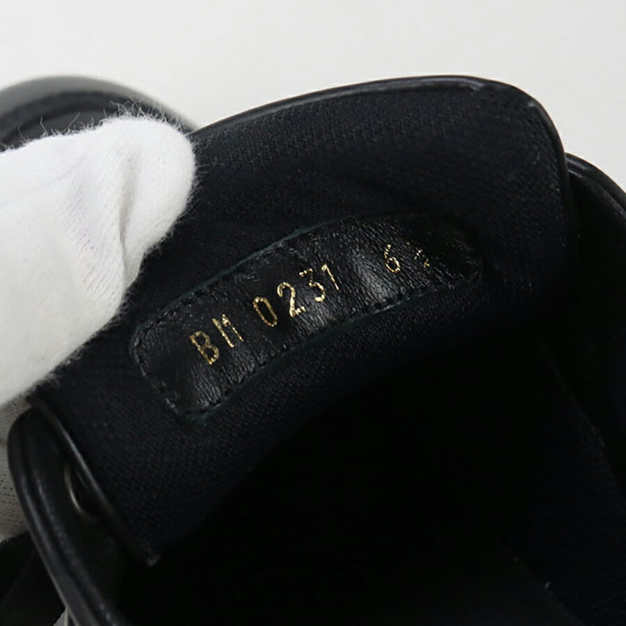 中古 ルイヴィトン スニーカー メンズ ブランド LOUIS VUITTON アベスライン レザー BM0231 ブラック シューズ USDLV96699011