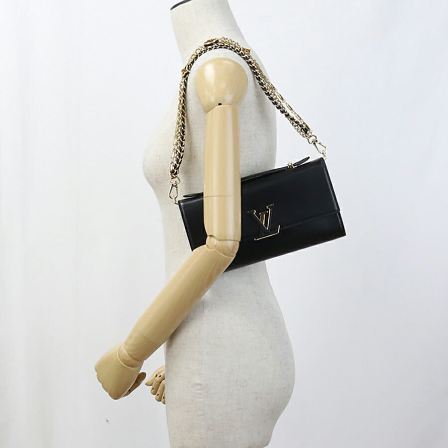 中古 ルイヴィトン 斜め掛け ショルダーバッグ レディース ブランド LOUIS VUITTON ウォレット オン チェーン・カプシーヌ M12143 USDLV96810011