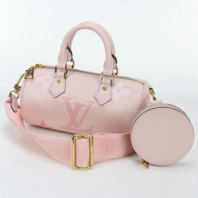 中古 ルイヴィトン ハンドバッグ レディース ブランド LOUIS VUITTON アンプラント パピヨンBB 2WAY レザー M45707 ピンク バッグ USDLV98228011
