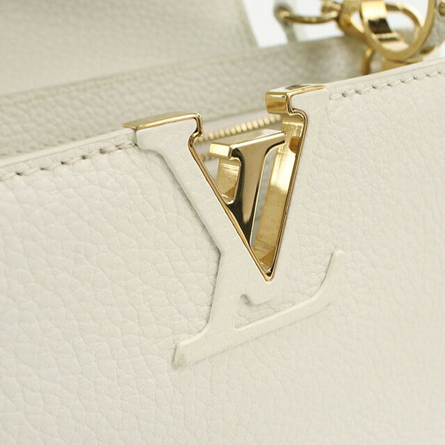 中古 ルイヴィトン ハンドバッグ レディース ブランド LOUIS VUITTON トリヨン カプシーヌBB レザー ホワイト バッグ USDLV98704011
