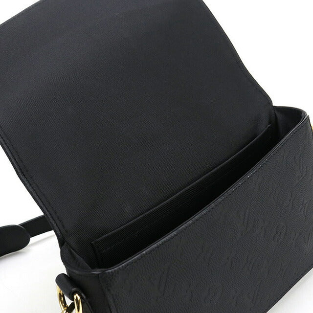 中古 ルイヴィトン ショルダーバッグ メンズ ブランド LOUIS VUITTON NBAコラボ ステュディオ メッセンジャー レザー M58498 ブラック USDLV98739011