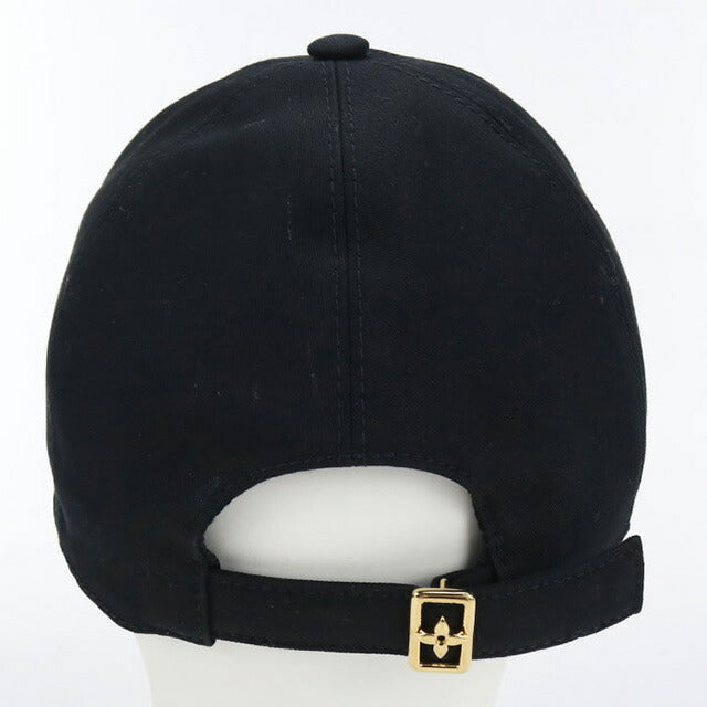 中古 ルイヴィトン キャップ レディース ブランド LOUIS VUITTON キャップ・LVシグネチャー M7282L ブラック 帽子 USDLV99951011