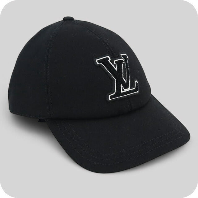 中古 ルイヴィトン キャップ レディース ブランド LOUIS VUITTON キャップ・LVシグネチャー M7282L ブラック 帽子 USDLV99951011