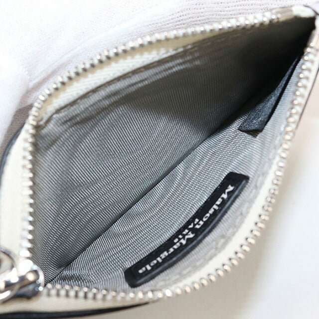 中古 メゾンマルジェラ 小銭入れ レディース ブランド Maison Margiela カードホルダー ウォレット SA1VX0008 P5935HA005 ブラック パープル 財布 USDMAR102227011