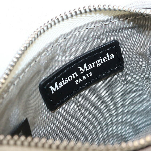 中古 メゾンマルジェラ 小銭入れ レディース ブランド Maison Margiela カードホルダー ウォレット SA1VX0008 P5935HA005 ブラック パープル 財布 USDMAR102227011
