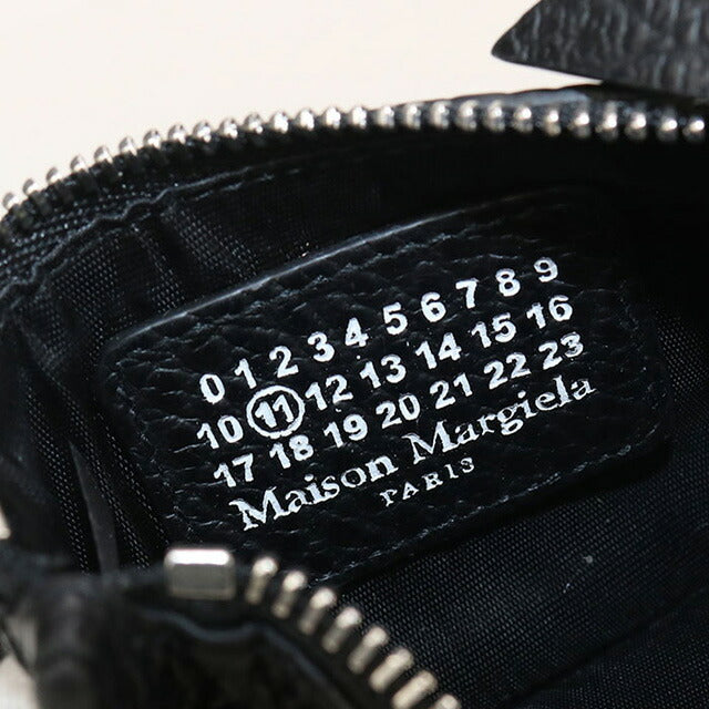 中古 メゾンマルジェラ 小銭入れ レディース ブランド Maison Margiela 4ステッチ フラグメントケース S56UI0143 P4455T8013 ブラック 財布 USDMAR102604011