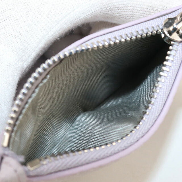 中古 メゾンマルジェラ 三つ折り財布 レディース ブランド Maison Margiela 4ステッチ 三つ折り財布 レザー パープル 財布 USDMAR102828011