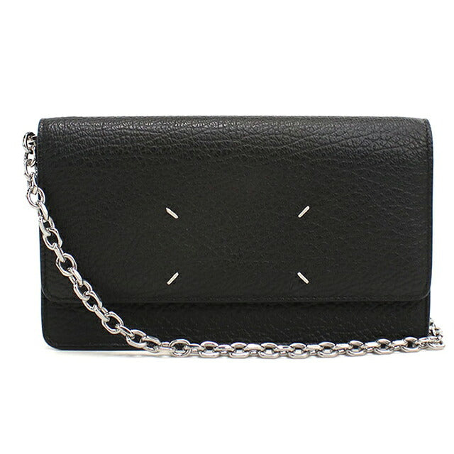 二手 Maison Margiela 链条钱包女装品牌 Maison Margiela 4 针 SA3UI0008 黑色 USDMAR120973011