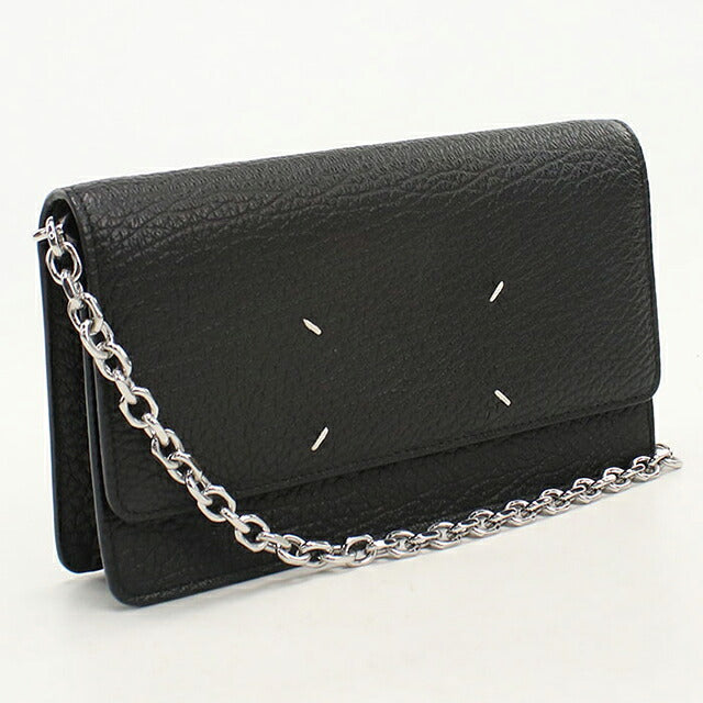 二手 Maison Margiela 链条钱包女装品牌 Maison Margiela 4 针 SA3UI0008 黑色 USDMAR120973011