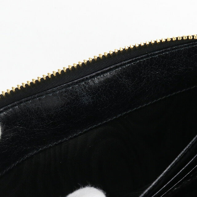 中古 ミュウミュウ 長財布ラウンドファスナー レディース ブランド MIUMIU マテラッセ ジップアラウンド レザー ブラック 財布 USDMI100412011